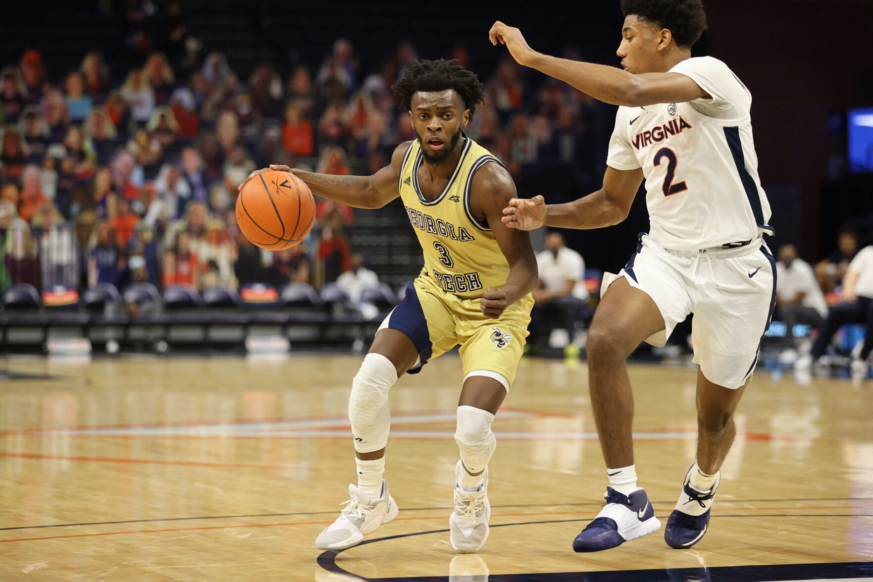 Bubba Parham - Georgia Tech at Virginia, January 23, 2021